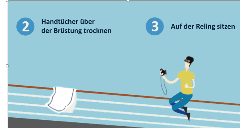 Was man auf Kreuzfahrt nicht tun sollte